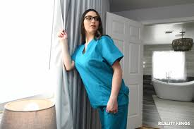 Alyx Star nurse getting scrubbed and fucked intensely