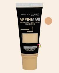 Maybelline Affinimat Fondoten 02 Light Porcelain Fondoten Maybelline Makyaj