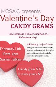 Luckily, there are many free valentine's day flyer templates are available on the internet. Valentine S Day Candy Gram Sale Mosaic Events Carleton College
