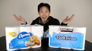 Go up to one month before changing your roll, charmin boasts on its site, alongside customer review. Charmin Vs Kirkland Toilet Paper Test Youtube