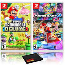We did not find results for: New Super Mario Bros U Deluxe Mario Kart 8 Deluxe Two Game Bundle Nintendo Switch Walmart Com Walmart Com