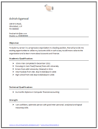 Accounting positions require specialized skills and work experience that your resu. Professional Curriculum Vitae Resume Template For All Job Seekers Sample Template Of A B Com Resume Format Free Download Sample Resume Format Resume Format