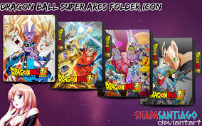 The next day, the main promotional image for dragon ball super was added to its official website and unveiled two new characters, who were later revealed to be named champa and vados, respectively. Dragon Ball Super Arcs Folder Icon By Shamsantiago On Deviantart