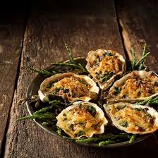 Huitres Gratinees Au Beurre D Ail Recette Recette Huitre Chaude Recette Huitre Recettes De Cuisine