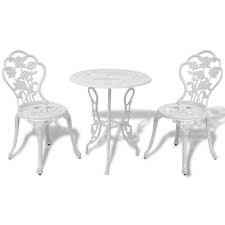 Undefined Patio Furniture Sets Bistro Set Aluminum Table