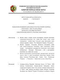 Pengurus posyandu balita rw 5: Sk Payung Posyandu Balita Dan Lansia Desa Wiyu