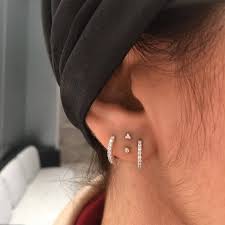With all the factors put together, the average cost of an earlobe piercing at a body piercing studio is about $40 to $60 with the jewelry. Types Of Ear Piercings How Much They Hurt Cost Glamour Uk