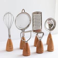 It's plastic and lightweight, and you just hold it against the side of the pot to strain instead of making the strainer dirty (which is a pain to clean already). Small Kitchen Gadgets Set Stainless Steel Cooking Tools Scrape Manual Whisk Pizza Cutter 1195 Buy Home And Kitchen Accessories Kitchen Accessories Set Latest Kitchen Tool Product On Alibaba Com