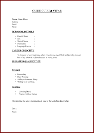 A curriculum vitae (cv), latin for course of life, is a detailed professional document highlighting a person's education, experience and accomplishments. Days In Time Basic Cv For Retired Resume Example Format For Ojt Latest Free Templates