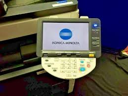 Multifunctional konica minolta c220 konica minolta bizhub c220 is a coloured laser copy machines have the ability to a maximum of 100,000 pages per month, in color or b & w documents at speeds up to 36. Konica Minolta Bizhub C360 Printer With Finisher Ebay