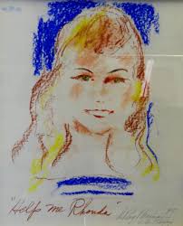 Sold at Auction: Leroy Neimann, LEROY NEIMAN (USA 1921-2012) "HELP ME  RHONDA" DRAWING