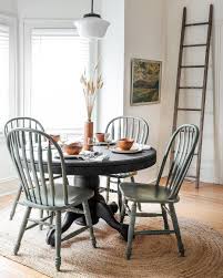 Jenni Yolo On Instagram I Spent The Day Thrifting Dining Room Chairs For My Latest Project With K Painted Dining Table Dining Table Chairs Round Dining Room