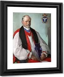 Most Reverend Charles Frederick D'arcy, Archbishop Of Armagh And Primate Of  All Ireland By Sir John Lavery, R.A. By Sir John Lavery, R.A.