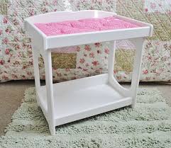 While baby born is lying on the soft changing mat, berta the duck watches over the nappy change, providing comfort and wet wipes. Baby Doll Changing Table By Pinkietwink On Etsy 45 00 Doll Changing Table Baby Changing Tables Baby Doll Changing Table