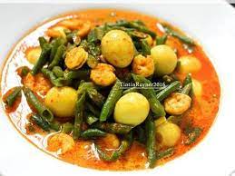 Resep Gulai Kacang Panjang Telur Puyuh Mudah Lezat Oleh Tintin Rayner Recipe Resep Sayuran Gulai Resep