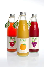 Real Juice Beverages Package Inspiration Juice Packaging Beverage Packaging Bottle Design