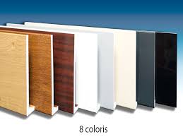 Planche De Rive A Clouer Pvc Anthracite En L Ep9 H175 Longueur De 5ml