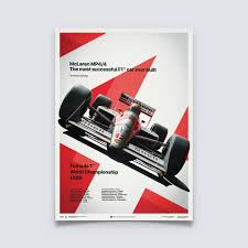 Buy united states grand prix posters designed by millions of artists and iconic brands from all over the world. Mclaren Mp4 4 Ayrton Senna Mp4 4 San Marino Gp 1988 Poster Great British Motor Shows Store