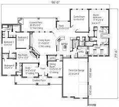 Floor Plan Decoration Large Spaces Room Combined Modern Touch Large Story House Plan Big Kitchen Walk Pantry Screene House Floor Plans Dream Floors Floor Plans