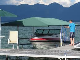 Custom boat lift covers.servicing the greatertampa bay area including boatlift covers in st pete, clearwater, hernando, crystal river, hernando beach boat lift canopy. Boat Lift Canopy Systems Shoremaster