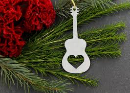 Santa claus swing dolls music christmas decorations home party supply ornaments. Guitar Metal Musical Christmas Ornament Custom Gift For Her Him Personalized Wedding Favor Rock Band Musician Music Teacher Acoustic Folk