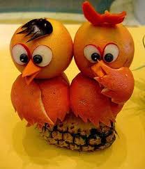Tres Bonne Idee Deco Pour Votre Buffet Food Sculpture Fruit Carving Food Art