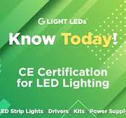 CE certification LED lighting – G Light LEDs