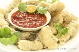 Sometimes they are successful and sometimes not. Vegetarian Recipe Kelp Fritters Vegan Keropok Lekor Vege Angel