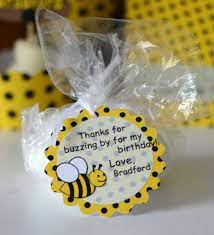 Bee Party Favor Tags And Stickers Bee Baby Shower Bee 1st Etsy Bee Birthday Party Bumble Bee Birthday Bee Party Favors