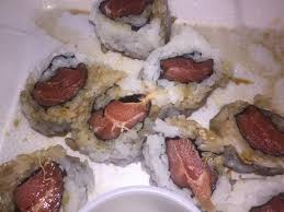 Tuna has a naturally pungent aroma that's rather meaty. The Terrible Tuna Rolls I Received Note The White Membrane Running Through The Terrible Cut Of Picture Of Arigato Sushi Boutique Auburn Tripadvisor
