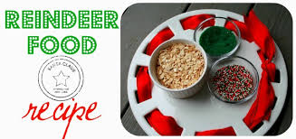 She was instructed to sprinkle it on the front lawn on christmas eve so that santa and. Reindeer Food Recipe Feed The Reindeer Today S Creative Life
