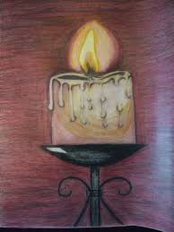 Colored Pencil Candle Flame Candle Flames Flame Art Easy Drawings Sketches