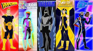 The core members of the squadron supreme are hyperion, nighthawk, doctor spectrum, power prin. Squadron Supreme Members By Momopjonny On Deviantart Squadron Supreme Marvel Marvel Cinematic