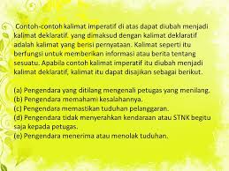 Kalimat imperatif, kalimat interogatif dan kalimat deklaratif. Assalamu Alaikum Wr Wb Ppt Download