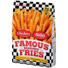 The french fries are 100% gluten free and have no coating. Checkers Rally S Famous Seasoned Fries Hy Vee Aisles Online Grocery Shopping