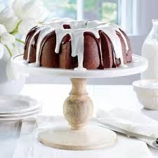 Chocolate pound cake with fudge glazesouthern plate. Triple Chocolate Buttermilk Pound Cake Recipe Recipe Cake Recipes Buttermilk Recipes Pound Cake Recipes