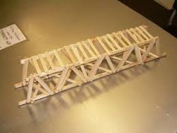 Popsicle Stick Bridge Popsicle Stick Bridges Craft Stick Crafts Popsicle Sticks