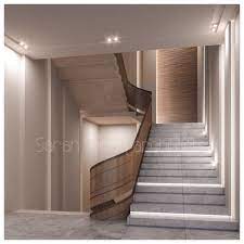 Interior Private Villa Sarah Sadeq Architects Kuwait Stairs Design Modern Stairs Interior Staircase