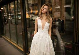 Ella Gown By Eisen Stein Bridal Light Feather 2017 Collection Wedding Dresses Lace Lace Weddings Wedding Gowns