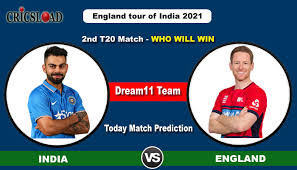South africa tour of india. Today Match Prediction India Vs England 2nd T20 2021 Ind Vs Eng Dream11 Team Who Will