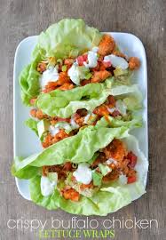 Buffalo Chicken Lettuce Wraps Sugar Dish Me