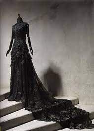 Black Gothic Victorian Gown Bridal Wedding Halloween Wedding Dresses Black Gothic Dress Gothic Wedding