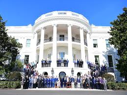 Tour hours will be extended when possible based on the official white house schedule. President Trump Congratulates Lsu S Football Team On National Title During White House Visit