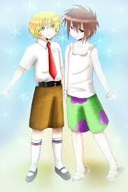 Spongebob And Patrick Spongebob Anime Cartoon Characters As Humans Anime