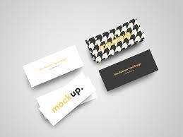 And if you're in the business of designing business cards, we are here to make showcasing your designs easier with this stylish business card mockup in psd format. Free Slim Business Card Mock Up On Behance