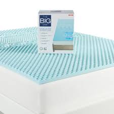 The Big One Cool Flow Gel Memory Foam Mattress Topper Gel Memory Foam Gel Memory Foam Mattress Memory Foam Mattress