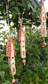 3 Keramik Windspiel Klangstabe Pottery Houses Garden Pottery Clay Art