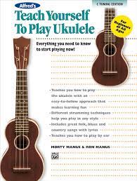 Are you a ukulele beginner? Alfred S Teach Yourself To Play Ukulele C Tuning Edition Ukulele Book Cd Dvd