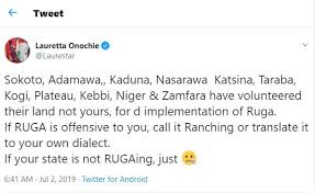 Onochie's networth is not known but as someone who worked in the united kingdom and has been serving as personal assistant to president buhari since. President Buhari S Aide Lauretta Onochie Lists 11 States That Have Volunteered Their Lands For Ruga Settlements