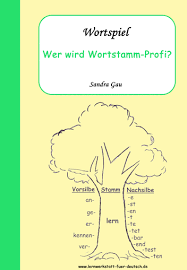 Wortstamm Uben Wortfamilie Wortfamilien Lernen